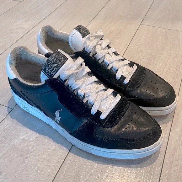 Polo Ralph Lauren | Shoes | Polo By Ralph Lauren Black Mens  display picture 1